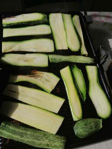 If you want to prepare a Light version, you can roast the courgettes.